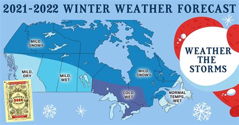 Old Farmers Almanac Canadian Winter 2122 Forecast Not Looking Good