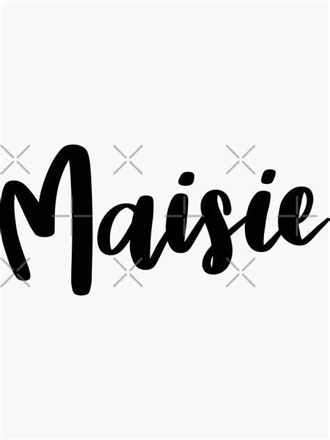 Maisie Sticker For Sale By Ellietography Redbubble