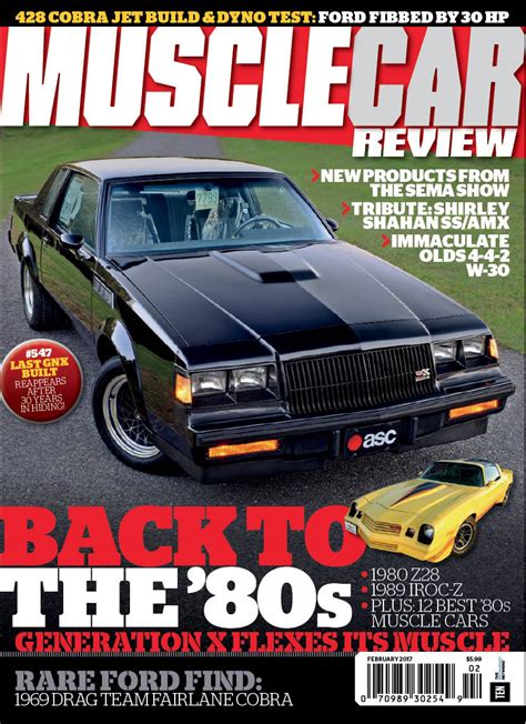 Coming In The Feb 2017 Issue Of Muscle Car Review