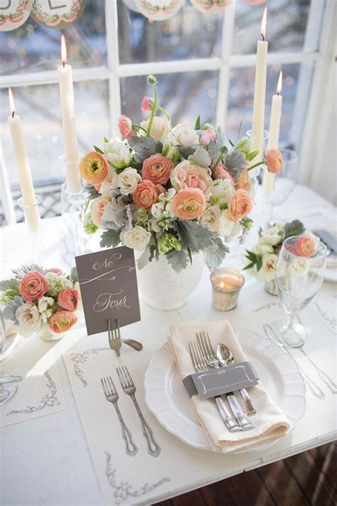 20 Impressive Wedding Table Setting Ideas Modwedding