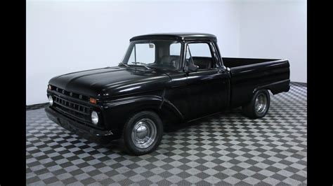 1965 Ford F100 Black Youtube