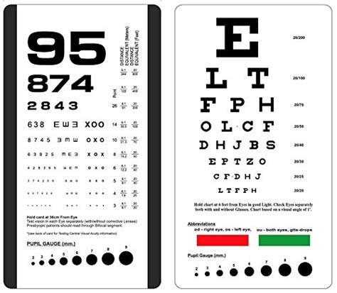Cheap Eye Chart Card Find Eye Chart Card Deals On Line At