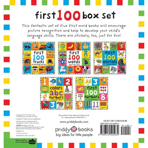 First 100 Pb Box Set 5 Books