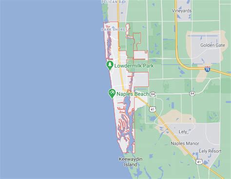 Map Of Florida Where Is Naples Map Of World
