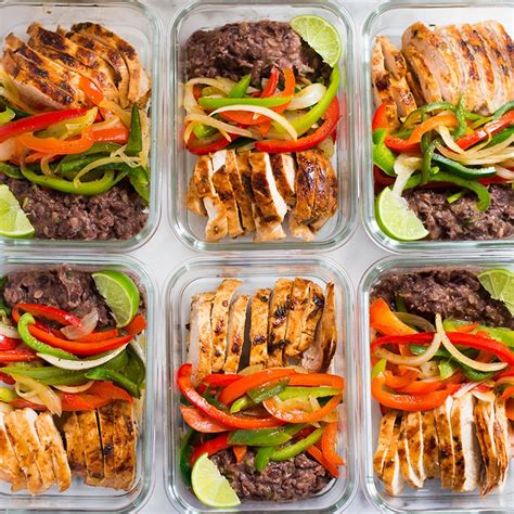 Those who are on their weight loss journey must include these fibrous foods to their diets. Healthy Chicken Fajitas Meal Prep | Meal Prep On A Budget (Just $3.37!) • A Sweet Pea Chef