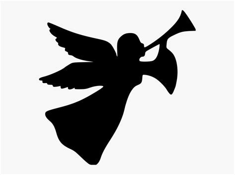 Christmas Angel File Size Christmas Angel Silhouette Template