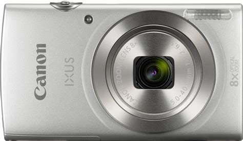 Canon Ixus 185 Digitalkamera 20 Mio Pixel Opt Zoom 8 X Silber Kaufen
