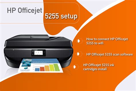 How To Install Hp Officejet 5255 Printer Ink Cartridge Learn How To