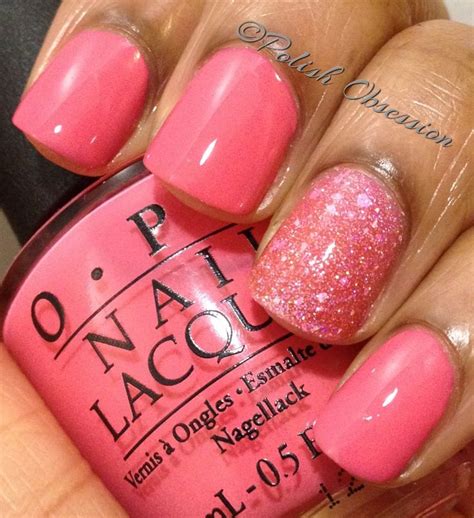 OPI Pink Nail Polish Colors Opi Orange You Fantastic Swatch By Temperani Nails