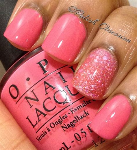 Opi Pink Nail Polish Colors Opi Orange You Fantastic Swatch By Temperani Nails