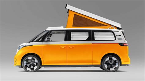 See Volkswagen Id Buzz Ev Reimagined As A Classic Doka Pickup Westy