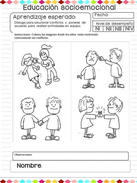 Cuaderno Para Trabajar La Educación Emocional En Clase Imagenes