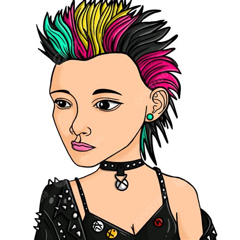 Clipart De Garota Punk Png Música Punk Punk Crânio Imagem Png E Psd