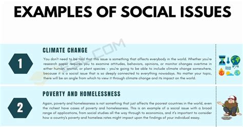 Social Issues 8 Common Examples Of Social Issues For Your Essays