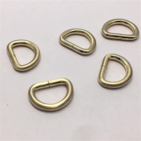 Custom Gold Bag Parts Accessories Handbag Hardware D Ring Decorative