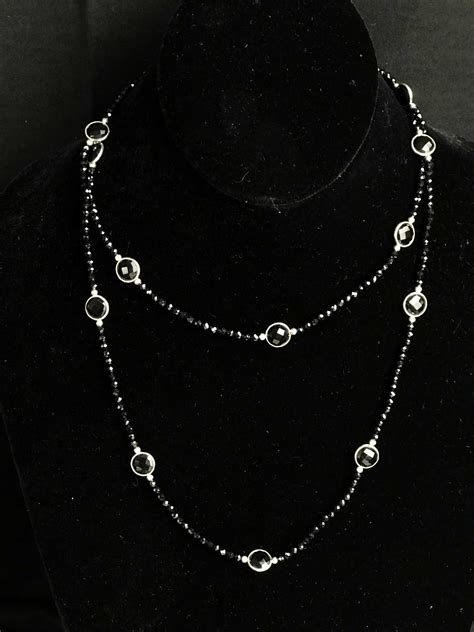 Black Spinel Necklace Shop Online Touchstone Gallery