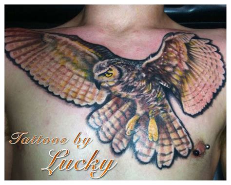 Luckyowl Chest Plate Owl Realism Chest