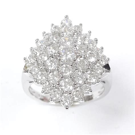 Brilliance Fine Jewelry Simulated Diamond Womens Sterling Silver