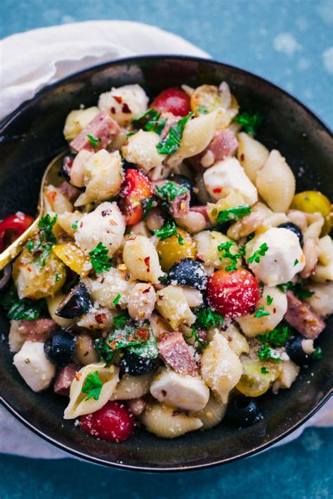 The Best Italian Pasta Salad The Food Cafe
