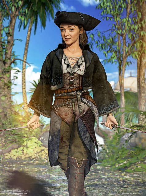 A Girl Goes West Series (Arya Stark 18+) - The Merry Mage