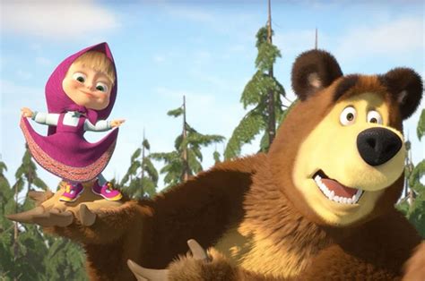 Мультфильм Маша и Медведь стал первым в мире среди детского контента