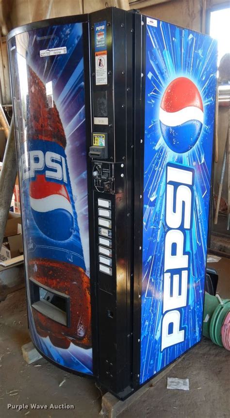 Pepsi Vending Machine In Coldwater Ks Item Fk9788 Sold Purple Wave