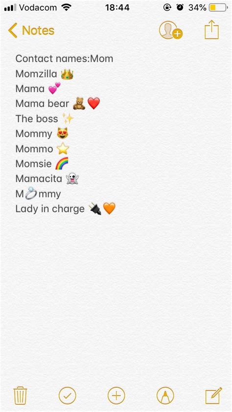 Contacts Names For Mom Caption Instagram Lucu Teks Lucu Teks Romantis