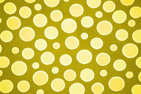 Yellow Fabric With Dots Texture Picture Free Photograph Photos