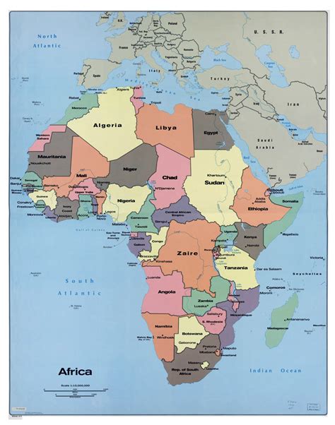High Quality Africa Political Map With Capitals Images And Photos Finder