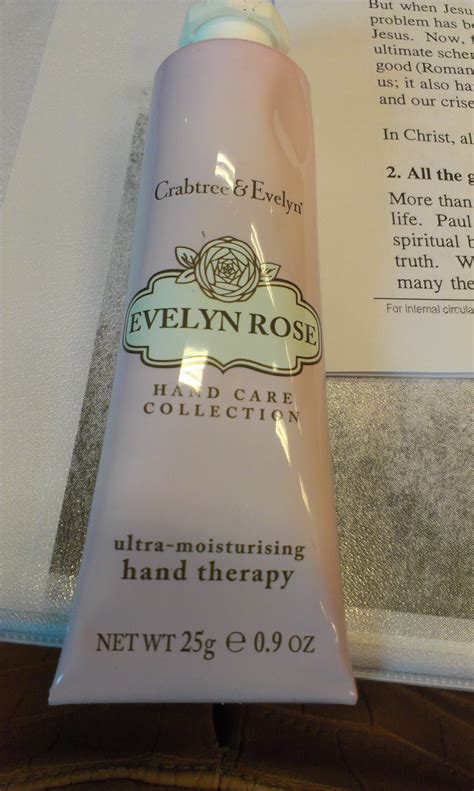 I seriously think their hand therapy range is one of the best hand creams i have ever used, and i pretty much recommend it to everyone (that means all of you too!) pinkpetal diaries: Crabtree & Evelyn - Evelyn Rose Hand ...