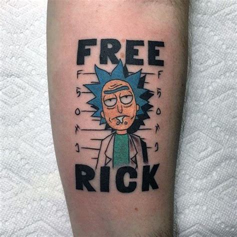 63 Epic Rick And Morty Tattoo Designs For Men 2024 Guide Rick And