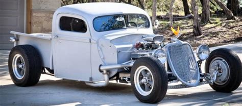 1941 Ford 12 Ton Pickup Chopped All Steel Rat Rod