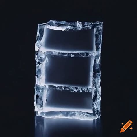 Ice Block Wall In A 2d Game Like Style