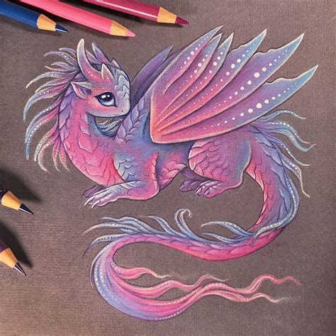 Fairy Baby Dragon By Alviaalcedo On Deviantart Creature Drawings