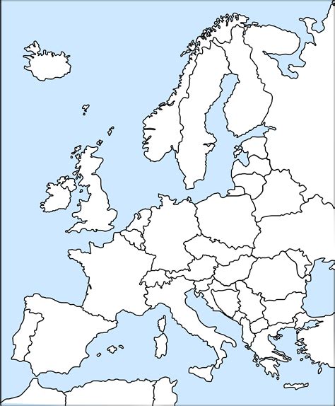 Services offered by vertical interior panels. Clipart - europe outline