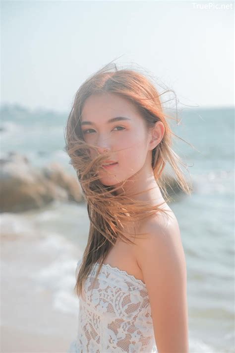 🌸 White Lace Bikini Thailand Model Pitcha Srisattabuth Ảnh đẹp
