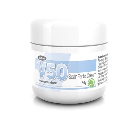 V50 Scar Fade Cream Treat New And Old Scars Acne Scars Facial Blemishes