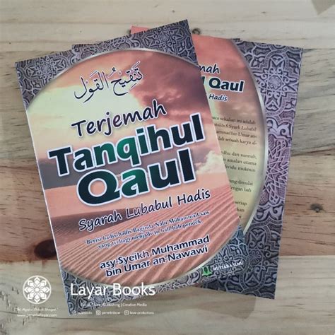 Jual Terjemah Tanqihul Qaul Karya Syaikh Muhammad Ibn Umar An Nawawi