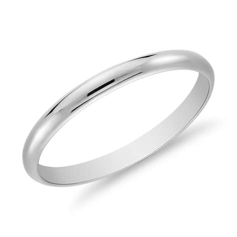 Classic Wedding Ring In Platinum 2mm Blue Nile