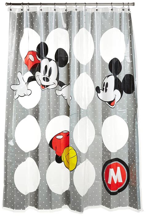 Disney Mickey Mouse Shower Curtain Mickey Mouse Shower Curtain
