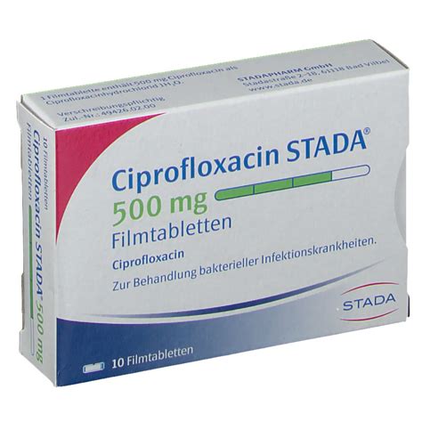 Ciprofloxacin Stada® 500 Mg 10 St Shop