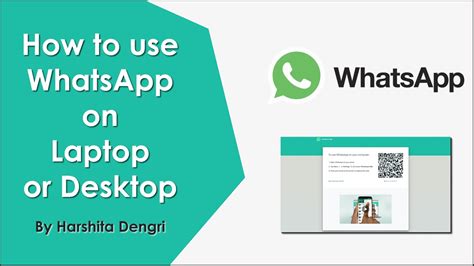 How To Install Whatsapp On Windows 10 Laptop 2021 Whatsapp Desktop