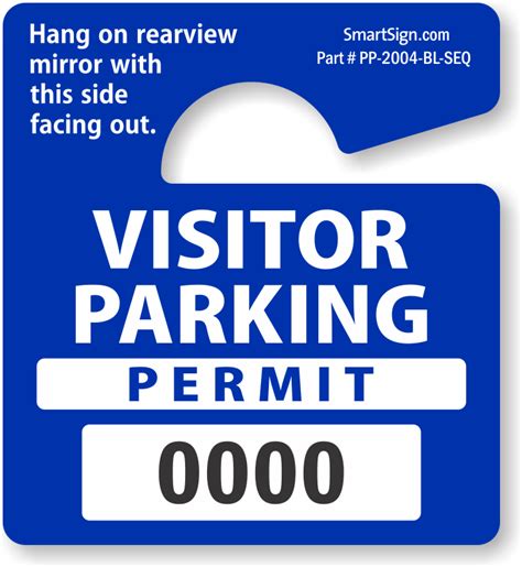 Guest Parking Passes Customize Online