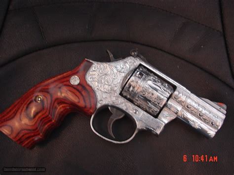 Smith And Wesson 686 6 Engraved And Polished By Flannery Engraving 2 1
