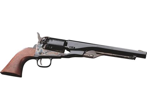 Pietta 1861 Navy Black Powder Revolver 36 Cal 85 Blued Barrel Case