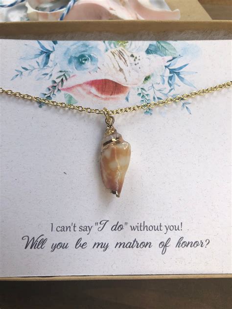 Matron Of Honor T Necklace