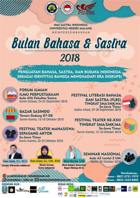 Contoh Poster Bulan Bahasa