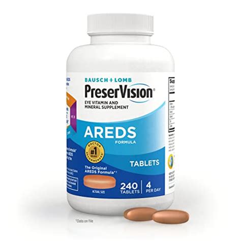 Preservision Areds Eye Vitamin Mineral Supplement Tablets Count Pack Of Gudeal Com