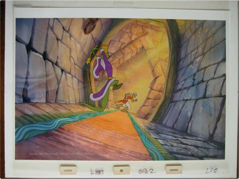 Dragon S Lair Don Bluth Disney Renaissance Dragons Lair Painting