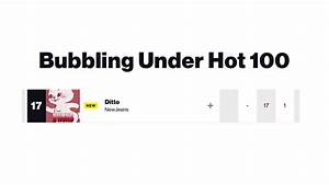 230104 Newjeans Ditto Debuts At 17 On Billboard Bubbling Under 